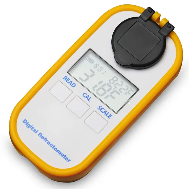 Portable Digital Refractometer, Digital BRIX/SALINITY RI(nd