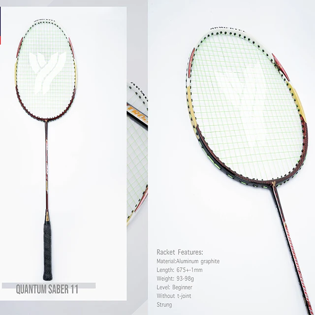 Новинка ракетка для бадминтона YANG Quantum Saber 11 без T-Join Sport Sukan в