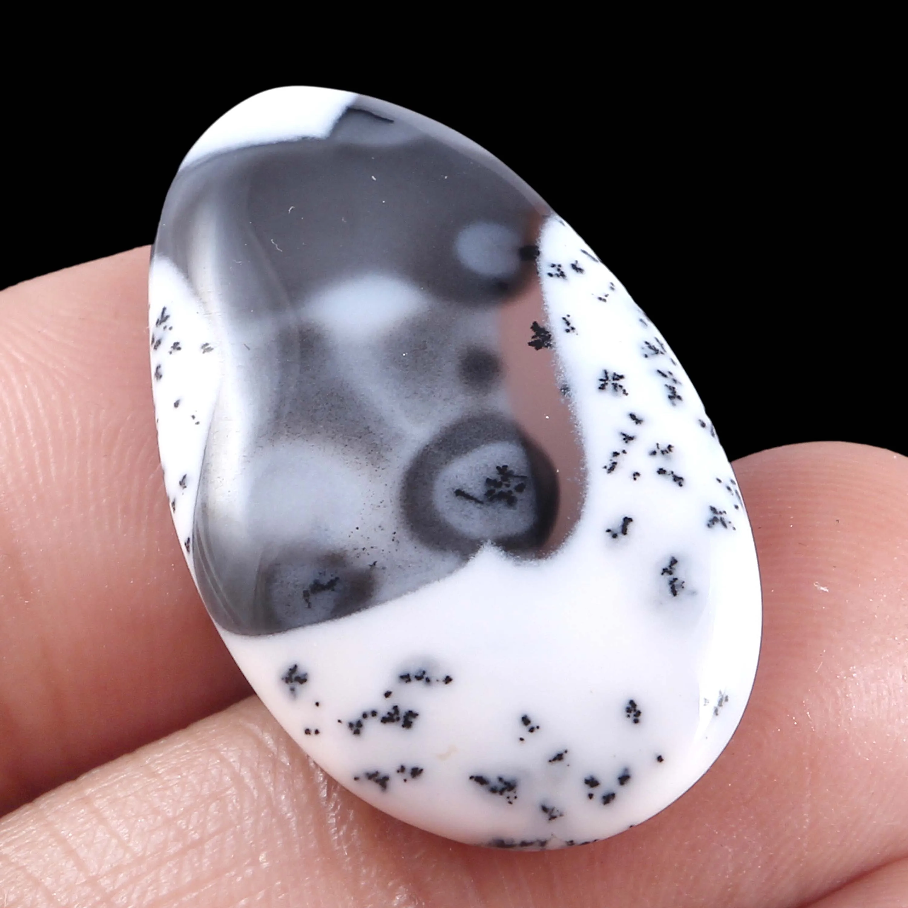 Natural Dendrite opal Wholesale lot 10 pieces Natural Gemstones 31 Grams Loose Gemstones cabochon. 7313