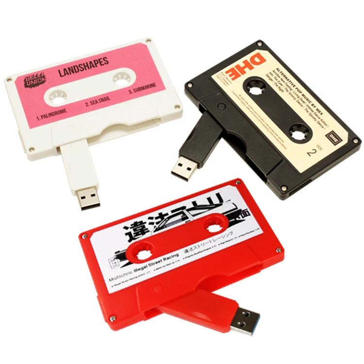 cassette tape usb flash drive for