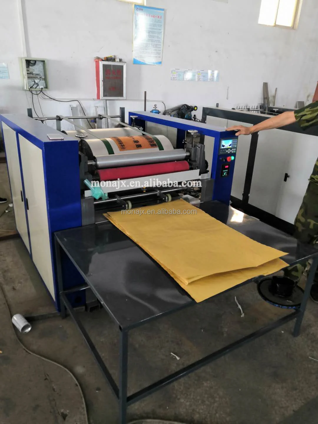 pp Bag Non Woven Printing Machine Kraft Paper Bag logo 6 Colour Flexo Printing Press Machine Price