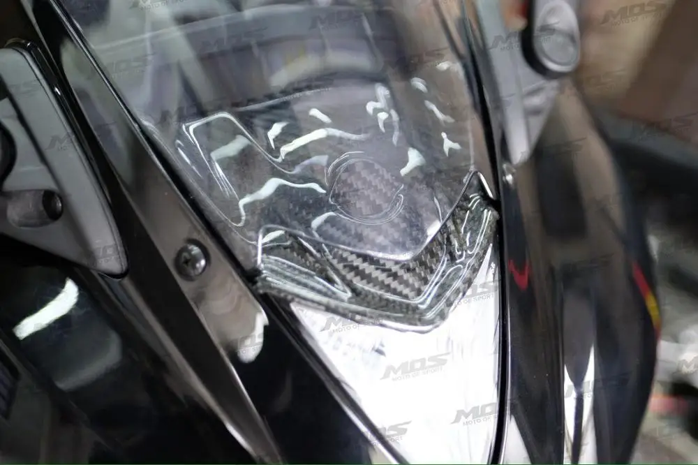 MOS углеродного волокна очки-Нижняя крышка для мотоциклу Yamaha YZF-R3 YZF-R25 2015-2018