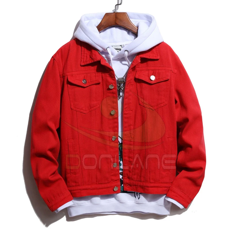Men Winter Denim Coats Jean Jackets New 