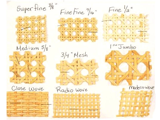 Cane Rattan Webbing Feature Chair Resin Vietnam Chair Cane Raw Flat Wicker Fiber Rattan Material Webbing Factory Price