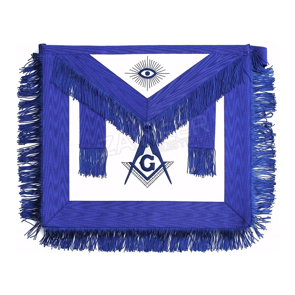 Masonic Regalia Velvet Embroidered Hand Made Aprons Masonic Lodge Army