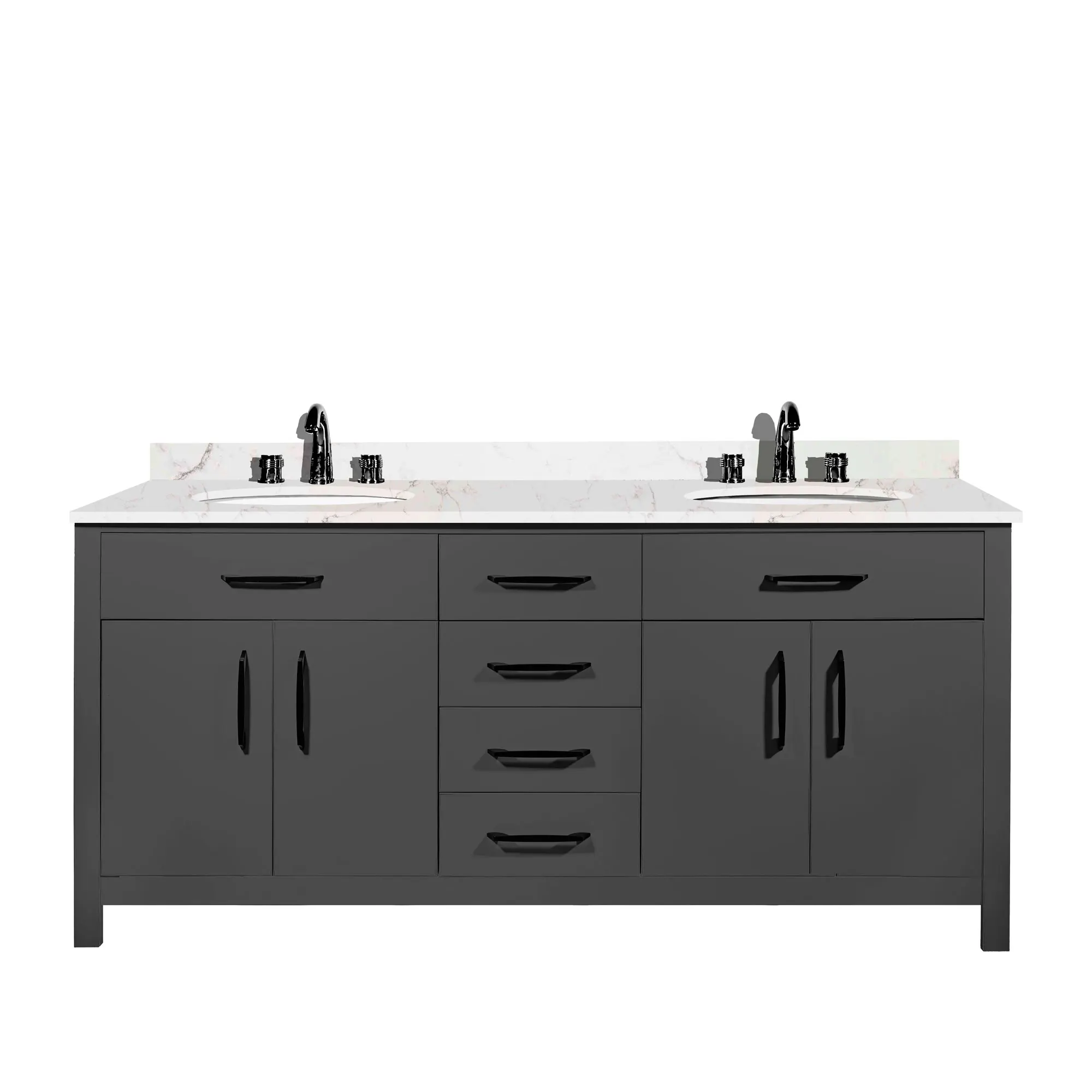 60 Inches Slate Grey Colour Bathroom Vanity Cabinets Contemporary And Minimalist Styled High Quality Competitive Price Luxury Buy Modern Double Sink Vanity