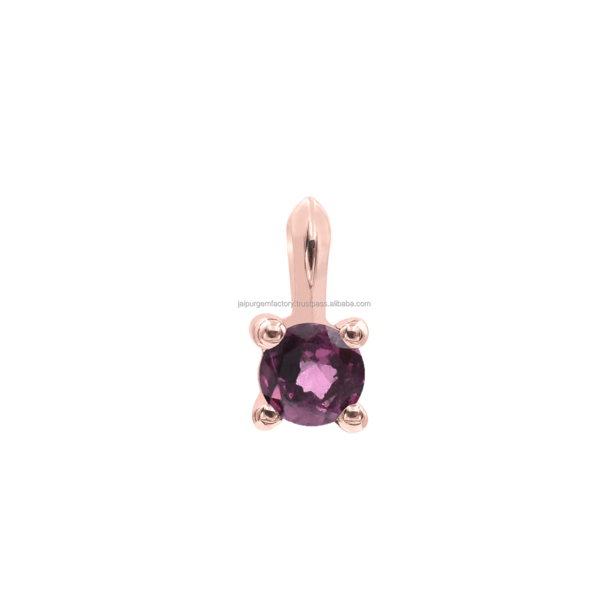 Turquoise, Rhodolite Garnet, Zircon and Enamel Pendant in Sterling outlet Silver With Silver Chain in Rose Gold Rhodium