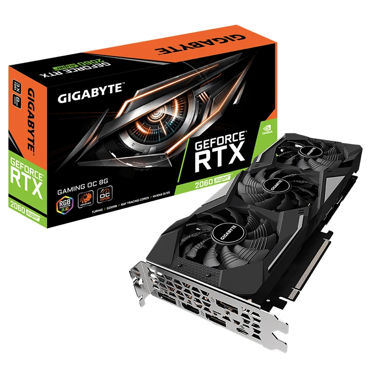 Gigabyte Nvidia Geforce Rtx 2060 Super Gaming Oc With 4 Copper Heat Pipes Direct Touch Gpu Video Card (gv-n206sgaming Oc-8gc) - Buy Rtx 2060 Super 8g Gaming Video Card,Gigabyte Rtx 2060