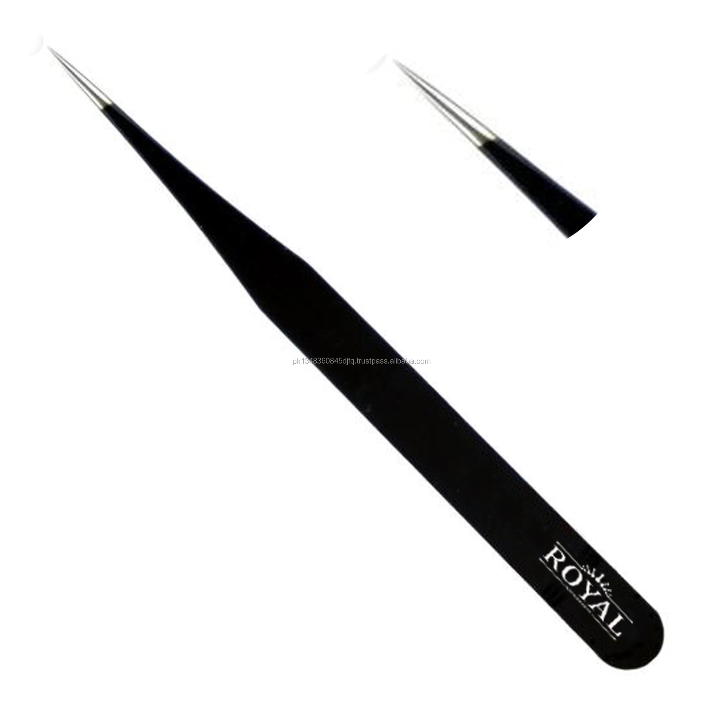List 36 Eyelash Tweezers Logo