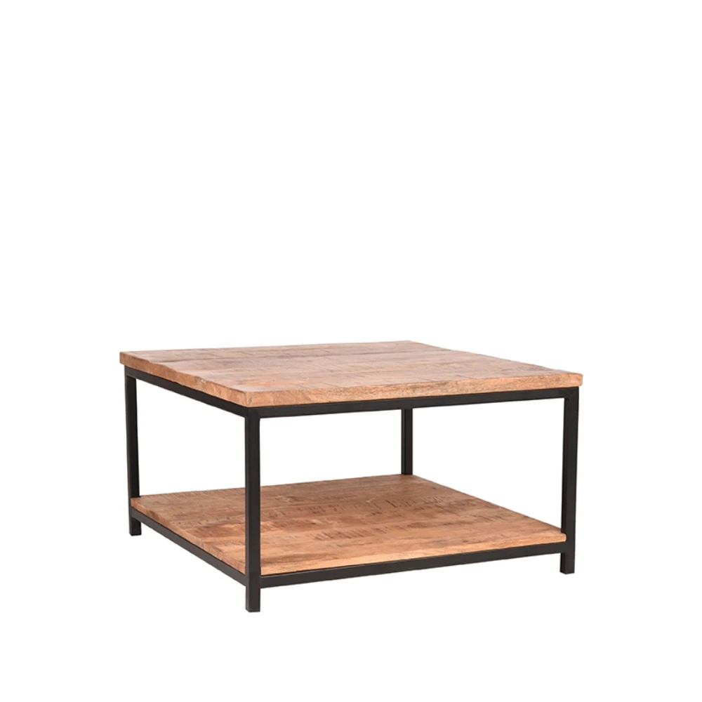 Square Shape Dining Table With Solid Wood Lift Tables And Metal Crafts