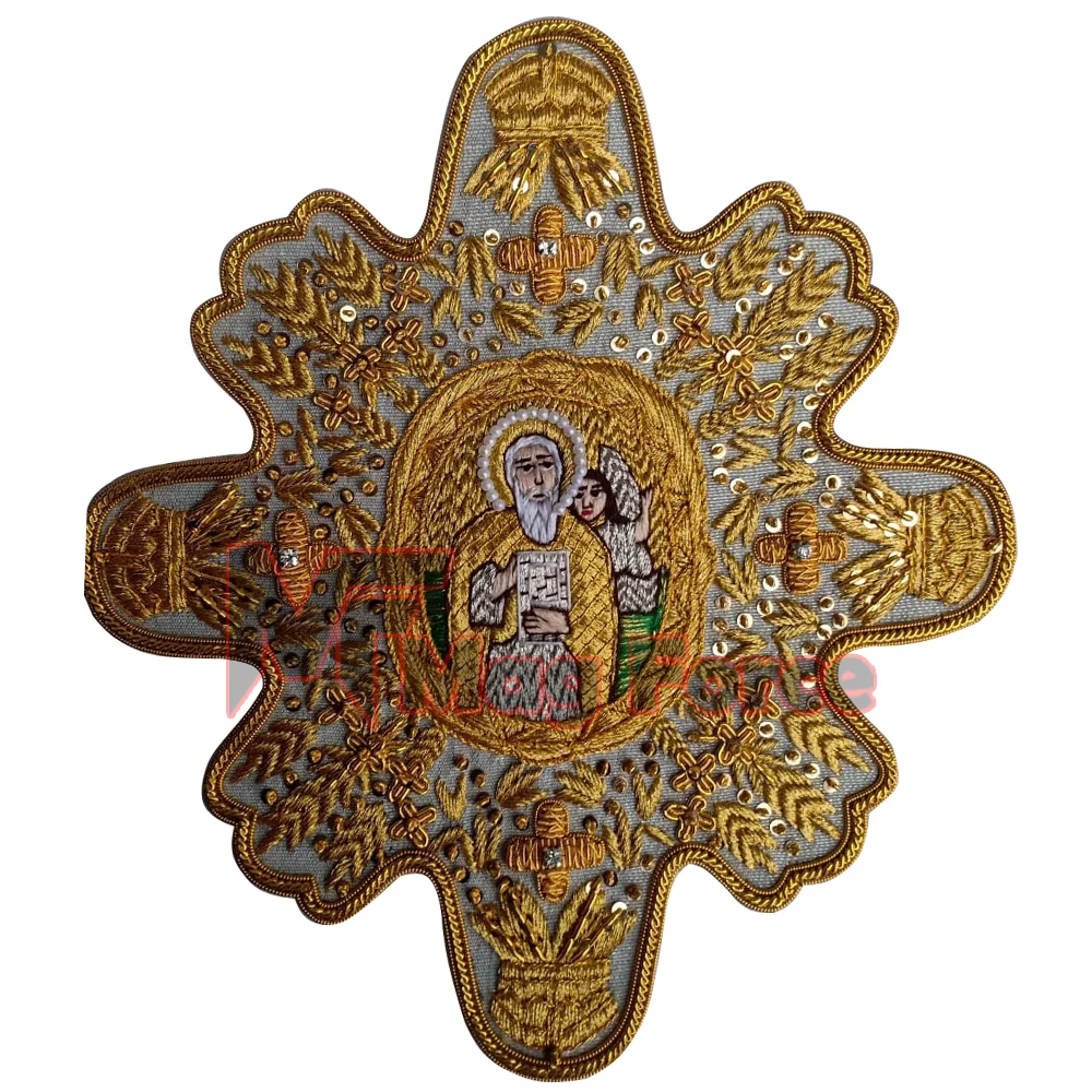 
Liturgic ручная вышивка крестом для православной церкви 
