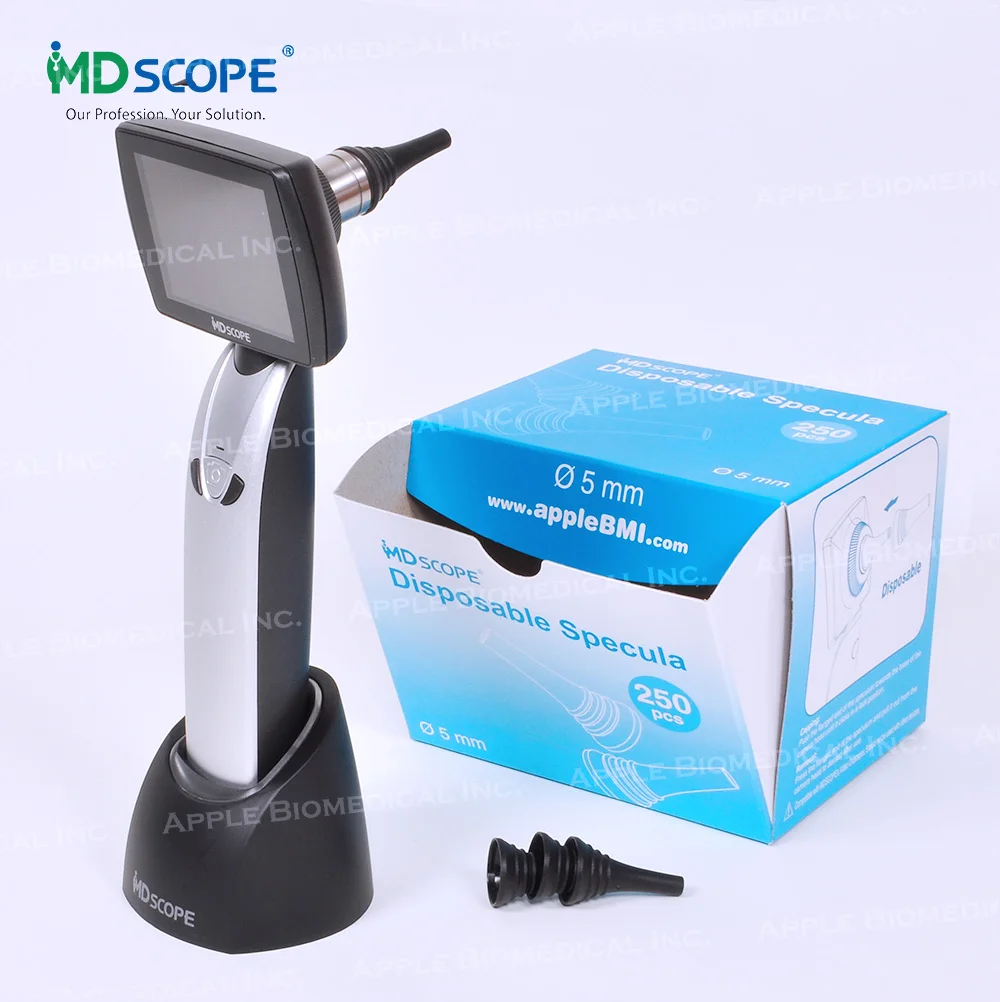 
 Тайваньская одноразовая зеркало для отоскопа видео в упаковке 250 штук полипропилен  