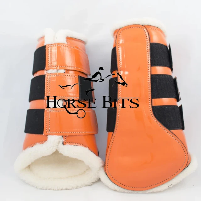 orange splint boots