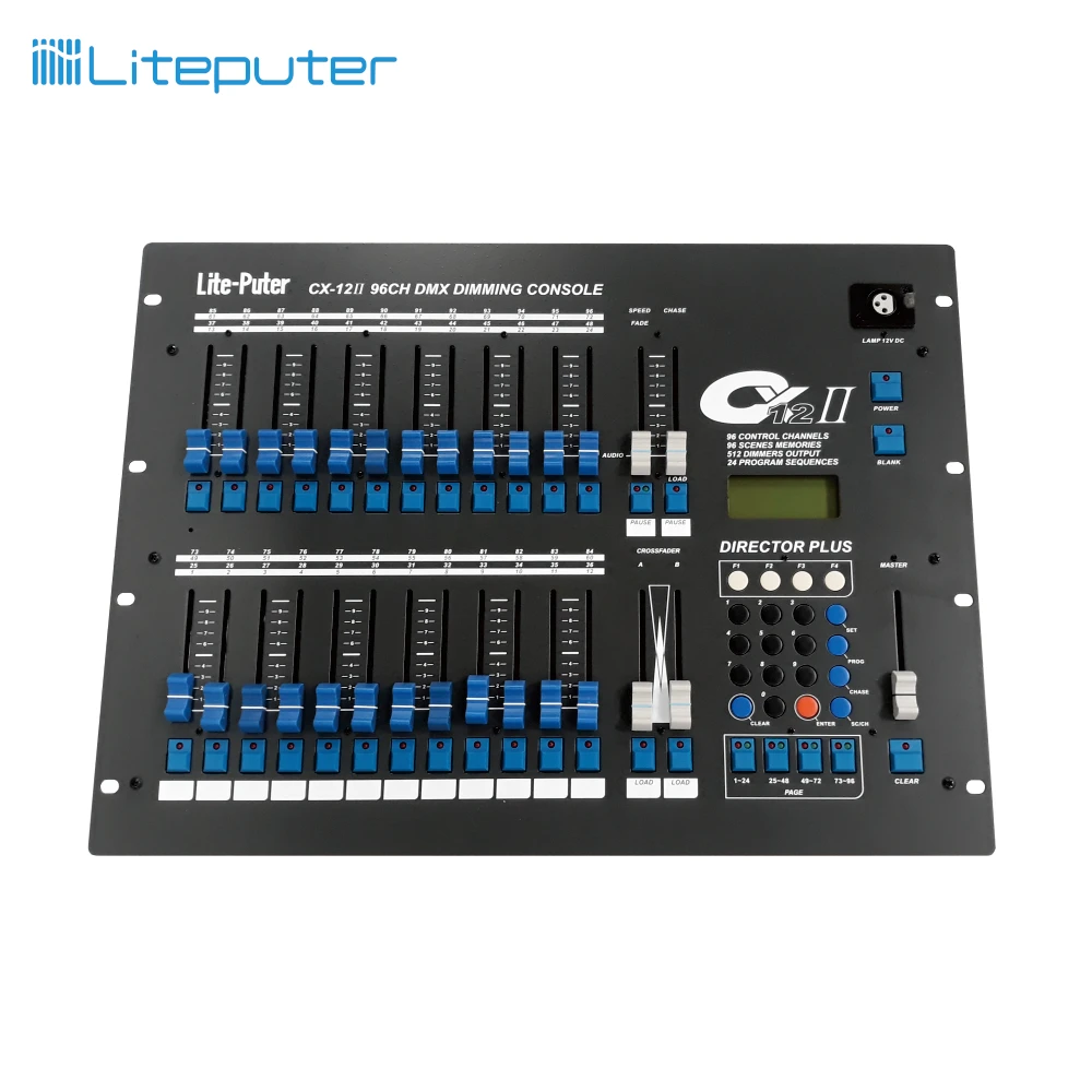 96 Channel DMX Console Controller - DMX-512 Lighting Control