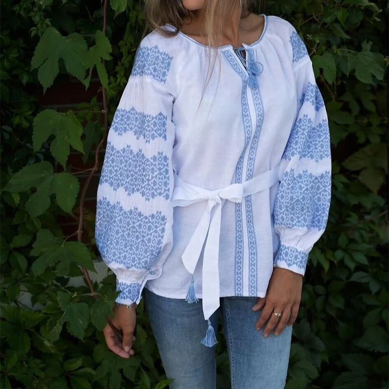 Embroidery Blouse,Ukranian Blouse 