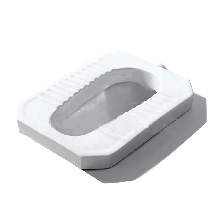 Asian Toilet WC Anglo Indian Turkish Style Low Level Ceramic White Squatting Pan 