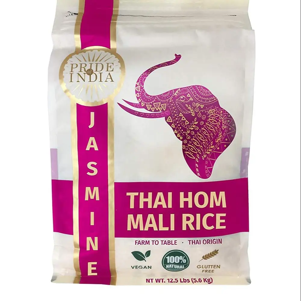 PRIDE OF INDIA – NATURAL THAI HOM MALI BROWN JASMINE RICE BULK PACK(22.75 KG, 50.05 LBS)