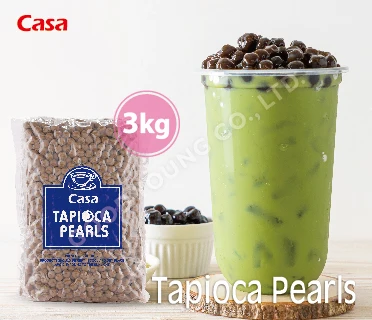 
2021 HALAL Сертификация Тайвань жемчужный молочный чай оптом ингредиенты мгновенная тапиока Boba 3 кг 