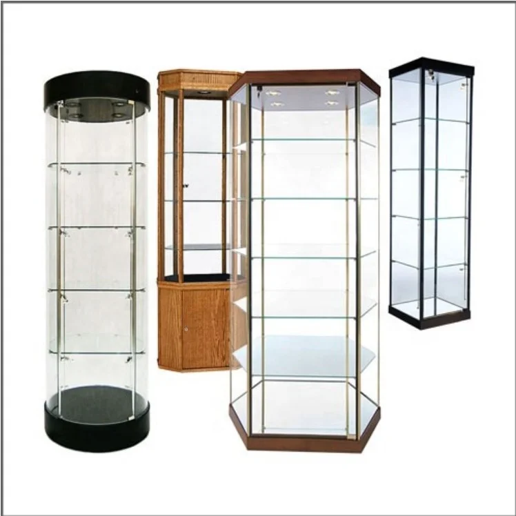 アンティーク 回転式ガラスショーケース 印鑑ケース 六面扉 ガラス棚付 アンティーク 回転式ガラスショーケース 印鑑ケース 六面扉 ガラス棚付