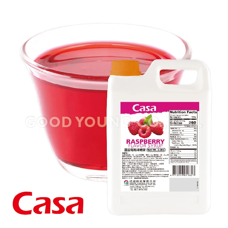 Хороший молодой чай пузырьковый ингредиенты для магазина чая Boba сироп с ароматом малины