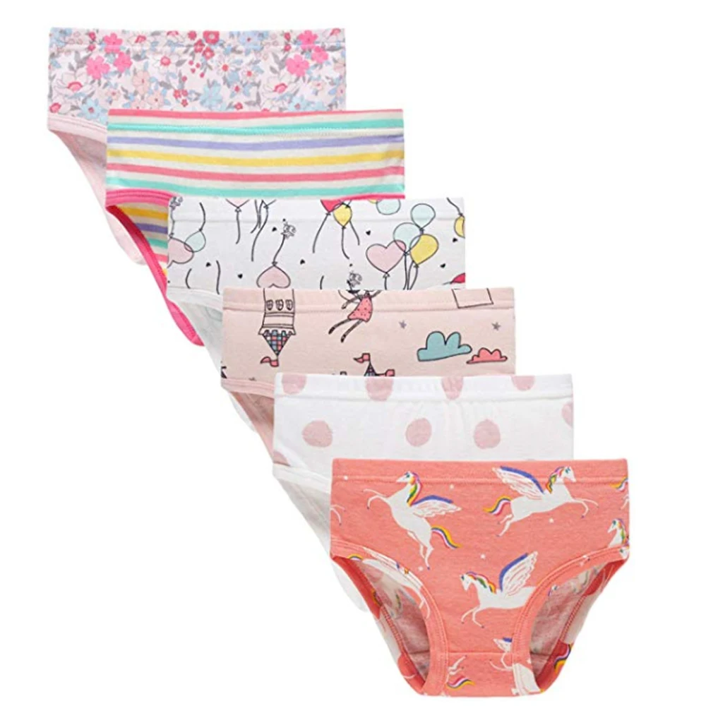 Hot Cotton Underwear Kids Girls Briefs