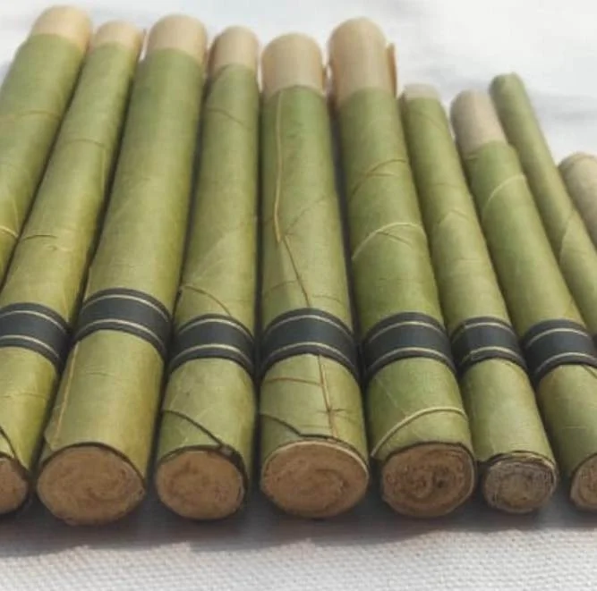 Pre rolled leaf Tendu Cordia King leaf palm OEM Custom Cones for USA in your brand Best price Toasted flavored leaf rolls blunts