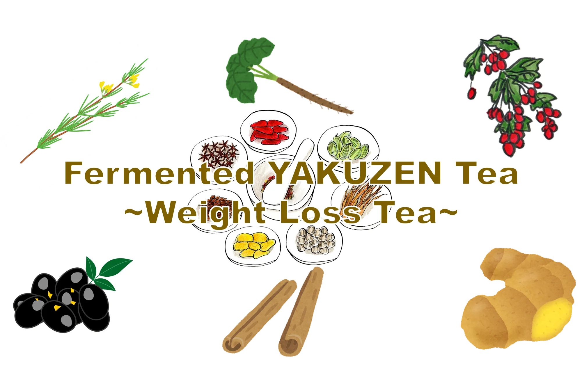 Fermented Herbal Weight Loss Tea Japanese Healthy Yakuzen Tea Buy Weight Loss Tea Healthy Tea