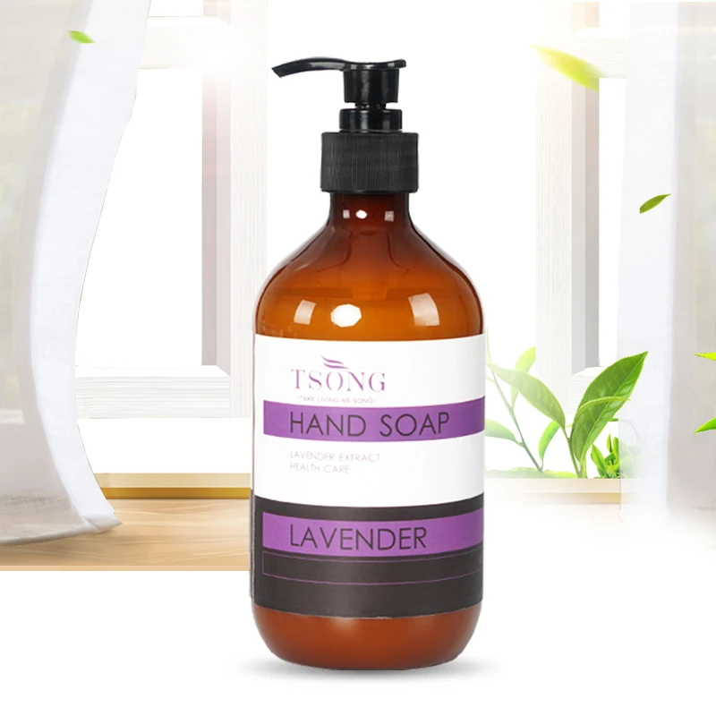 Гуанчжоу производитель 500 мл Лаванда увлажняющая Ароматизированная Ручная стирка жидкое мыло для рук заправка частная этикетка