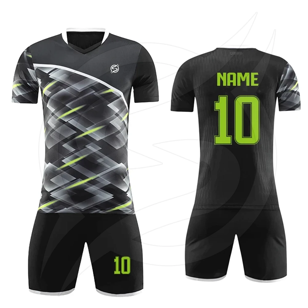 Custom Made Plus Size Short Sleeve Men Soccer Uniform - Buy High ...