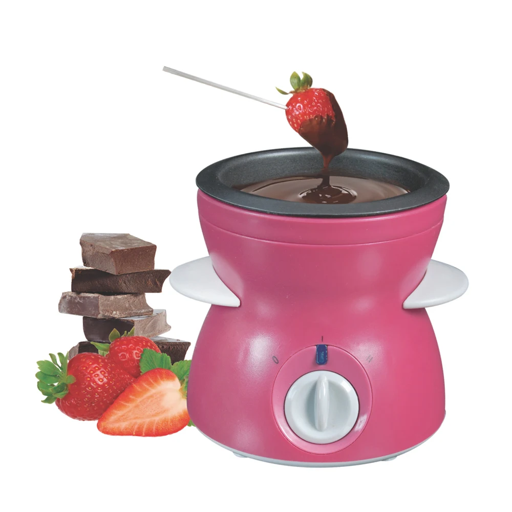 Chocolate Fondue Pot for Melting Chocolate 350ML Capacity CE RoHS ETL Approved Chocolate Cheese Melting Pot