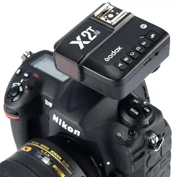 Camera User Friendly Quick Lock Hot-shoe TTL Wireless Camera Flash Trigger Godox X2T detail image