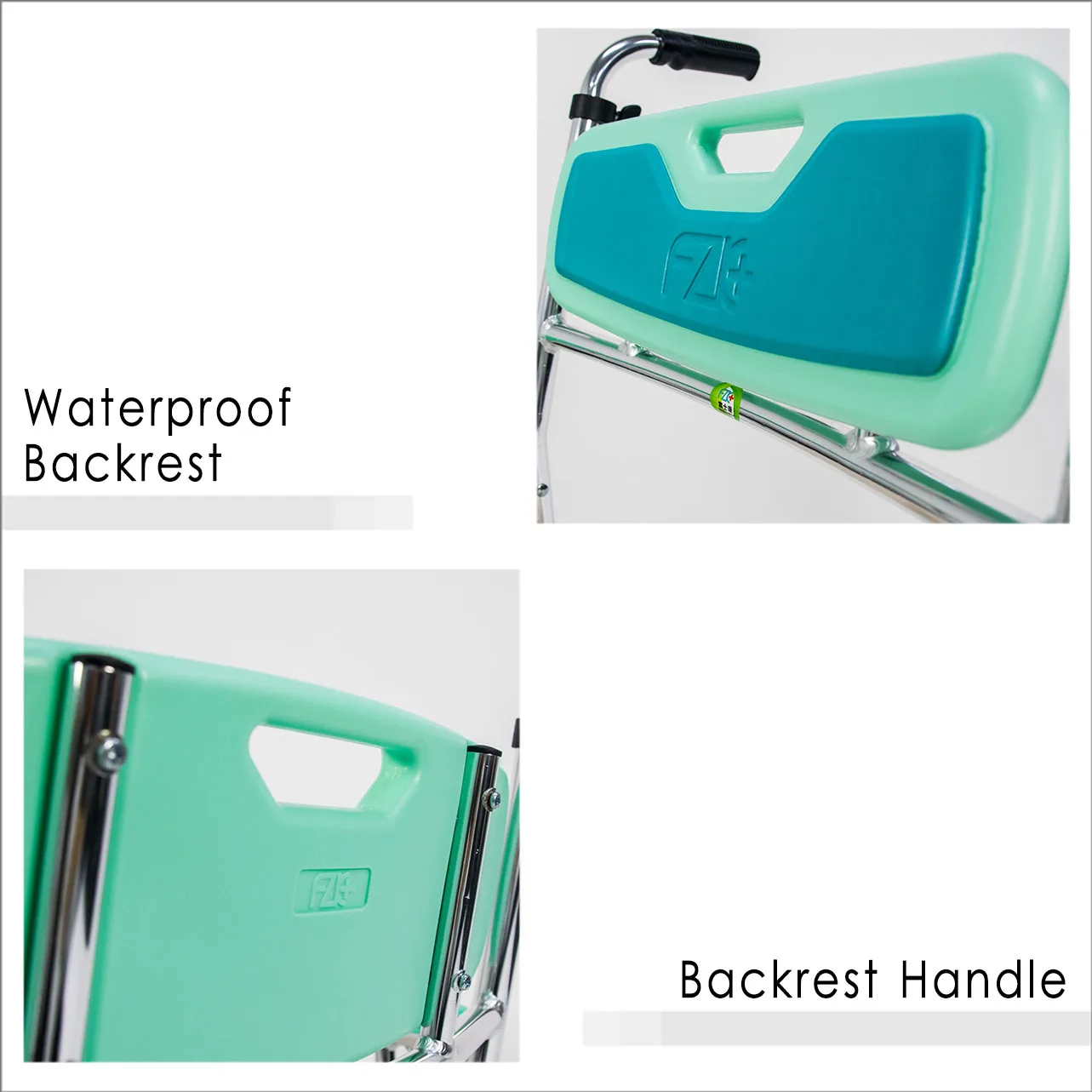 Bion Commode 306 Portable Toilet Commode Chair With Lockable Wheel For