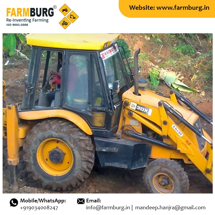 3DX Excavator JCB Model Backhoe Loader Machine Used Condition