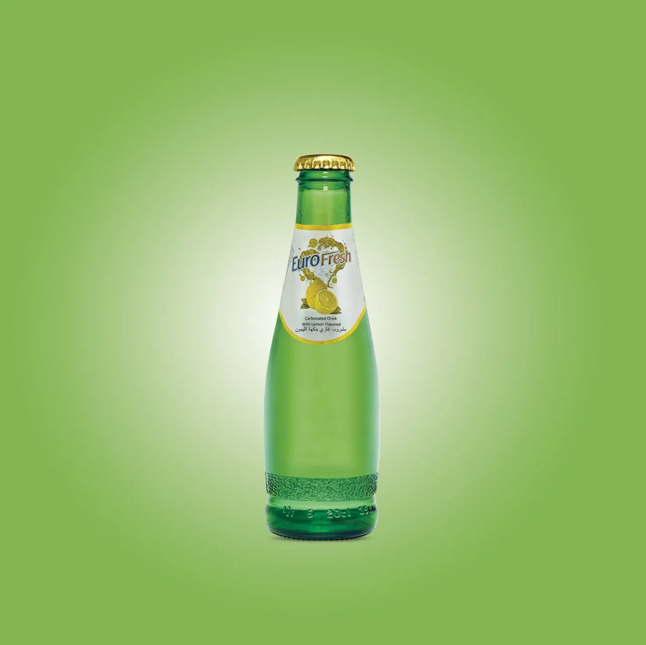lemon flavored sparkling mineral water