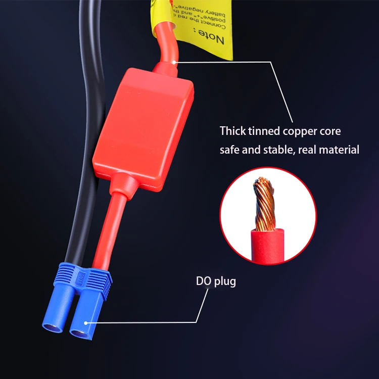 Chifrog Car Battery Booster Jump Starter Cable 400a Black Jumper Cables ...