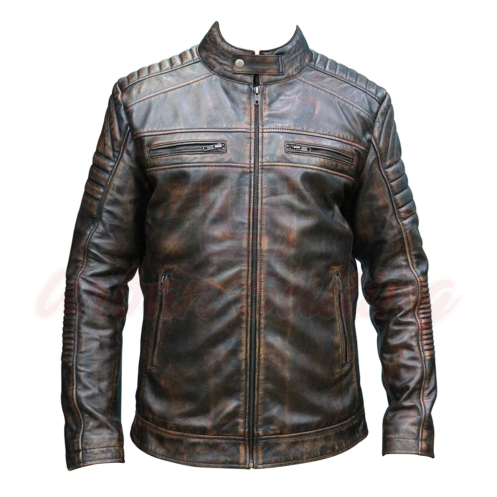 pure sheep leather jacket
