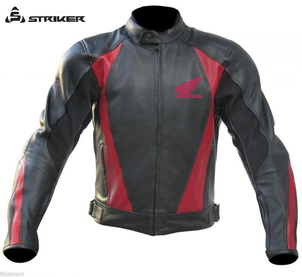 honda leather motorcycle jacket mens