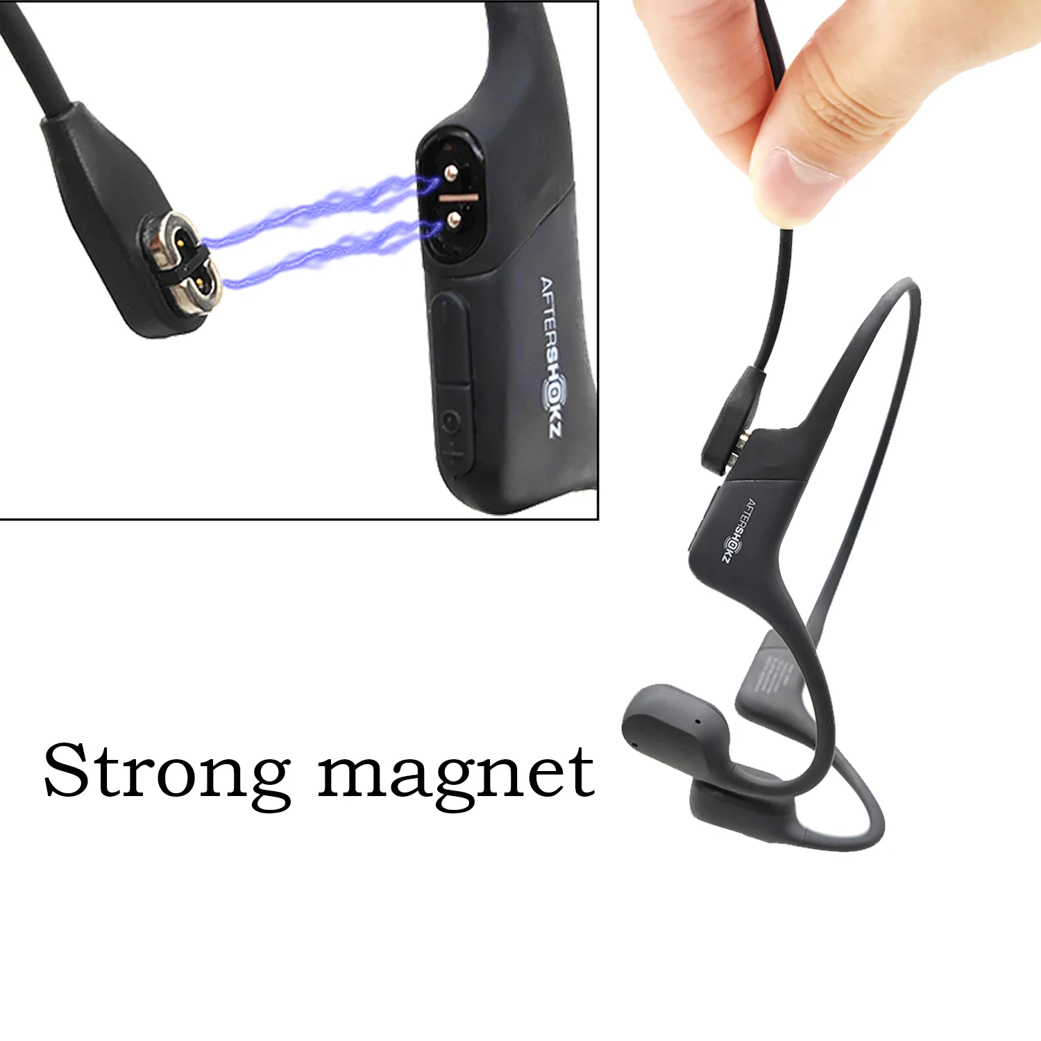 Charging Cable Flexible Usb Cable With Magnetic Charger Connector  Compatible With Aftershokz Aeropex/opencomm - Buy Charging Cable,Magnetic Usb  Cable Fit For Aftershokz Aeropex/opencomm,Charging Cord Compatible With  Aftershokz Aeropex/opencomm Product ...