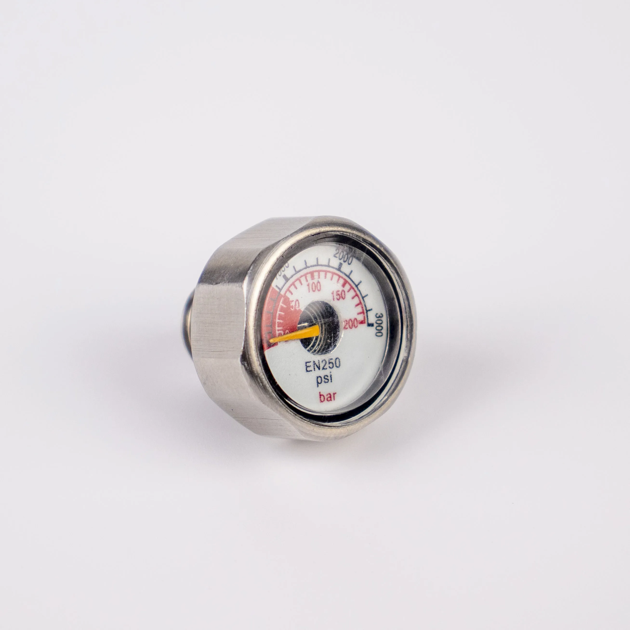 Scuba Diving Scuba Mini Button Air Pressure Gauge 207bar And 3000psi
