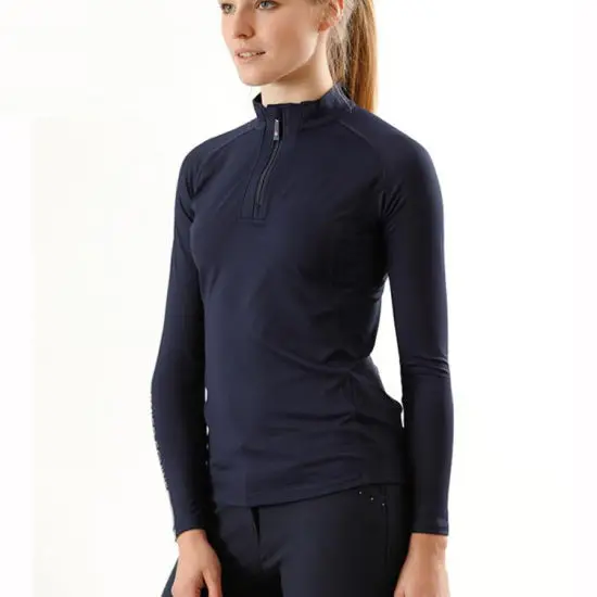 equestrian long sleeve polo shirts