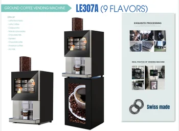 Low Price Touch Screen Le307A Maker Table Type Tea Coffee Vending