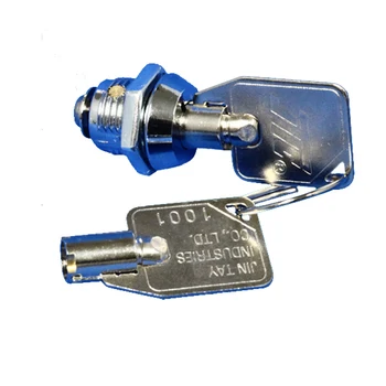 High Security Mini Cabinet Tubular Key Lock 4 Pin Tumbler