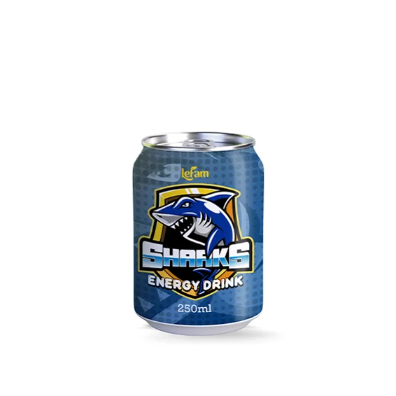 Консервированный энергетический напиток с ароматом акулы 250 мл, оригинальная новая упаковка, заводская цена, WhatssApp 0084 96 345 2745
