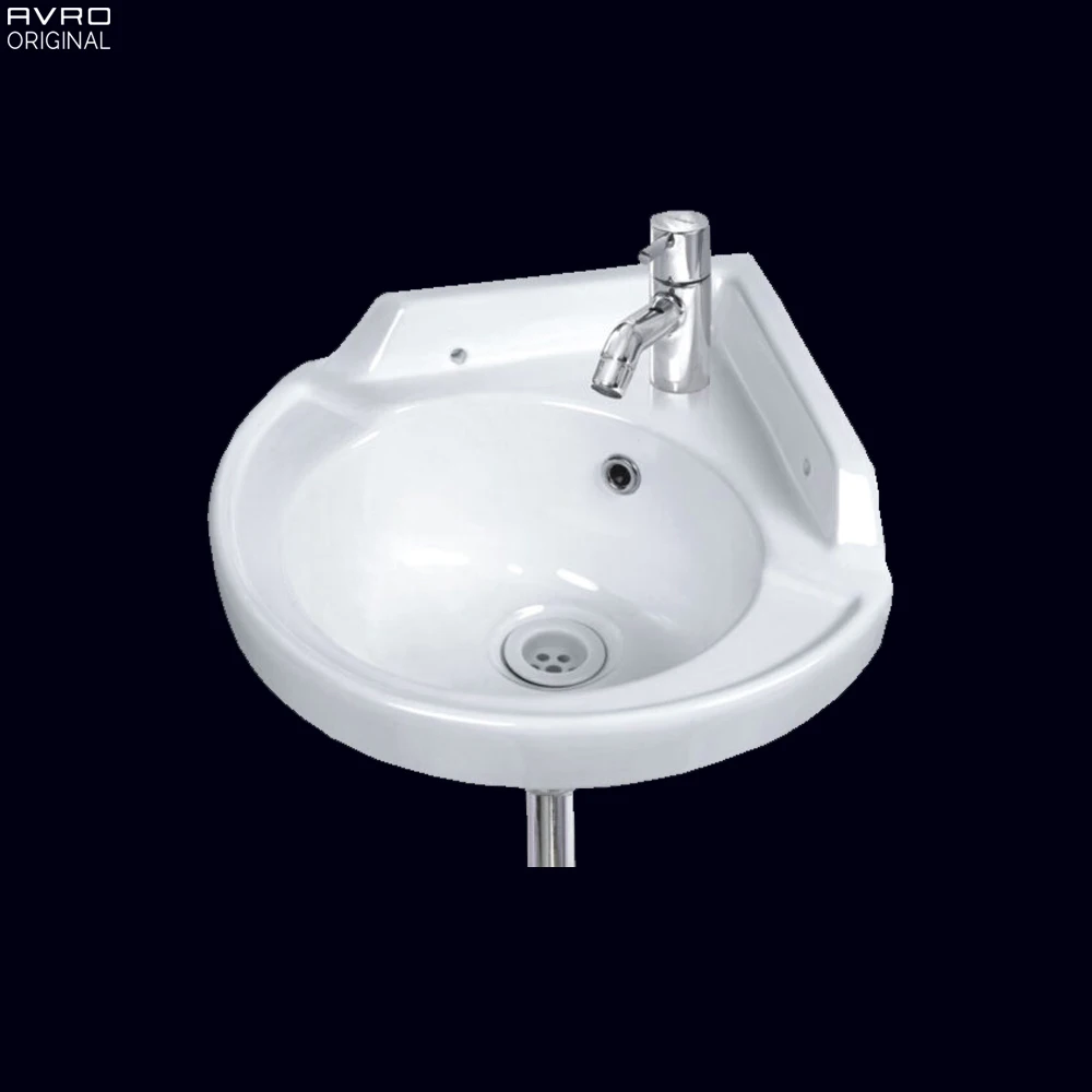 New Design Ceramic Corner Wash Basin Wholesale Price Sink Manufacturer