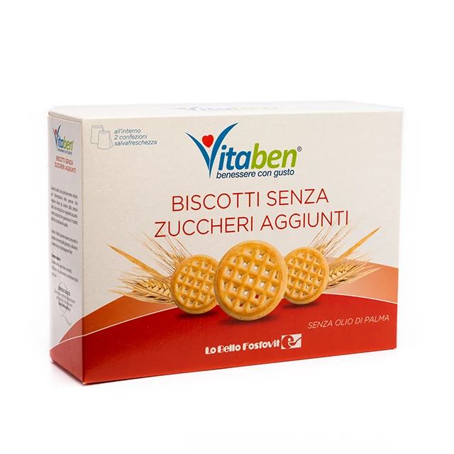 Top Selling Vitaben Biscuits Sugar Free 250g Made in Italy - Healty Food - Private Label - Different Flavour