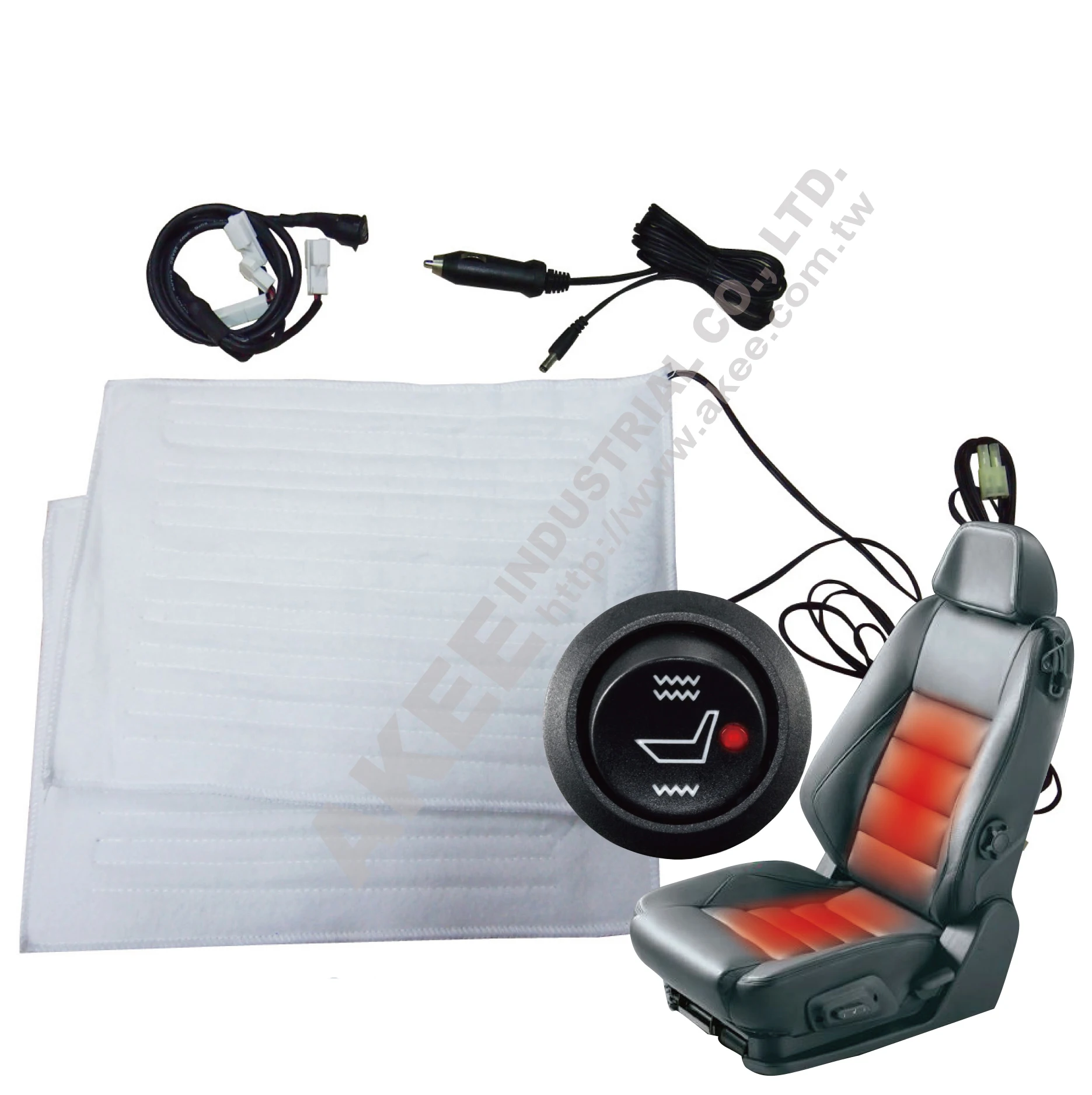 cigarette lighter seat heater Seat Heater Kit