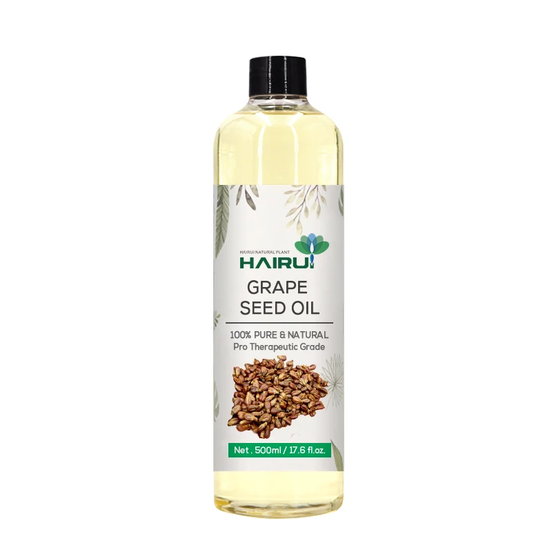 100% Pure Grapeseed Oil for Skin Face and Hair Natural Vitamin Rich