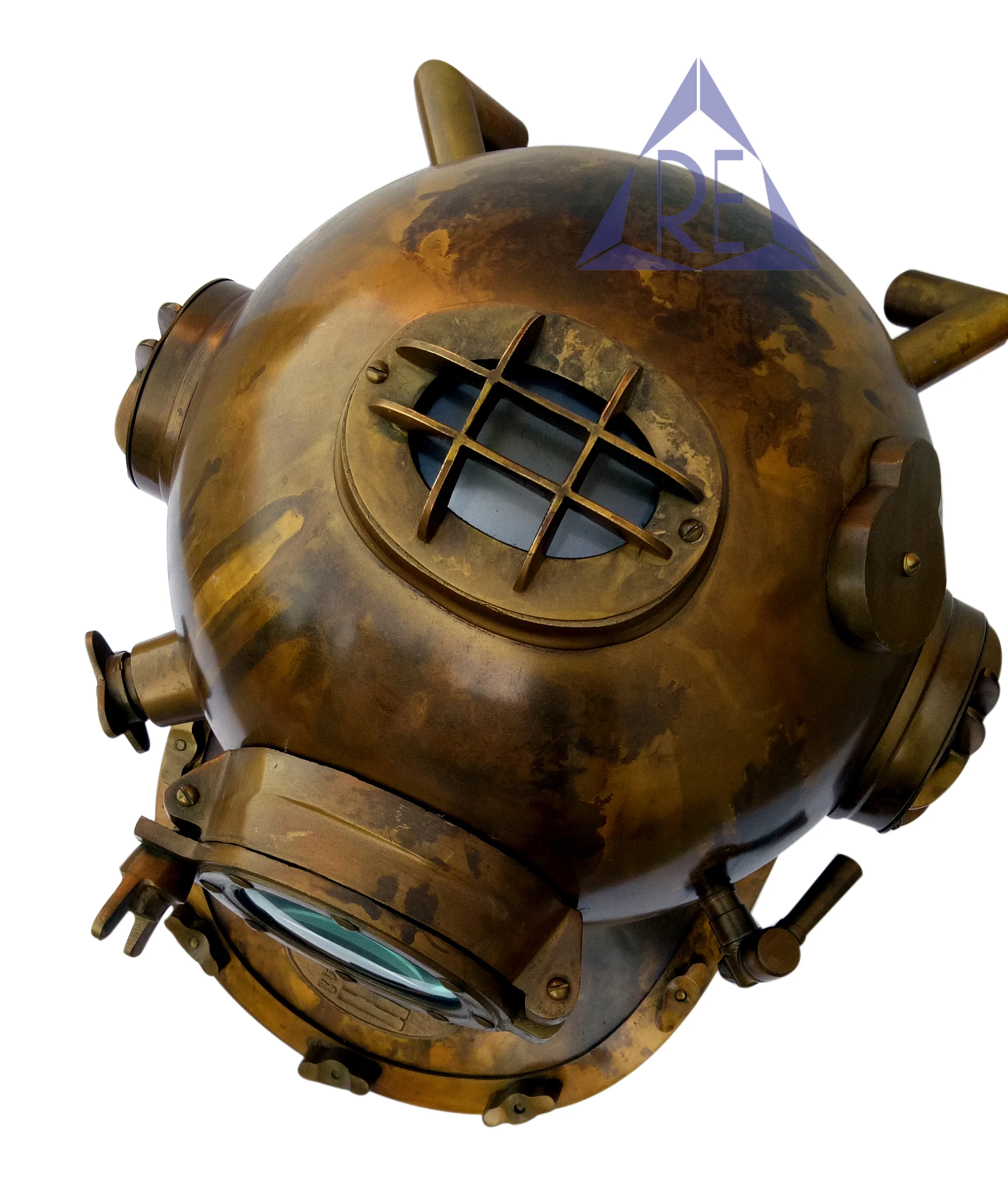 Decorative Antique Us Navy Deep Sea Marine Sca Scuba Reproduction Diving Helmet Divers Helmet Mark V Dh0063 at Best Price in Roorkee | Tmoha Corporation
