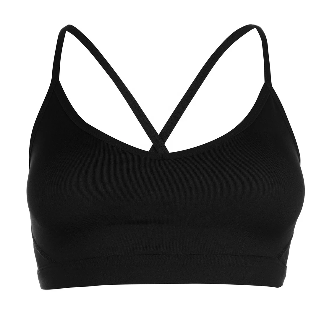Cross Back Sports Bra For Women Gym Athletic Vest Yoga Bras Push Up Brassiere Sport Top Crop
