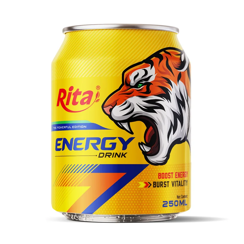 Rita Energy Drink - 250 Ml Short Canned Tiger Energy Drink